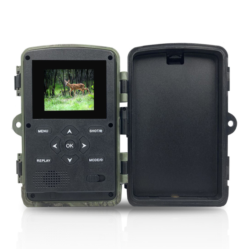 PR2000 1080P mõisa infrapuna turvakaamera õues kasutamiseks, 36MP kaamera radadel liikumiseks