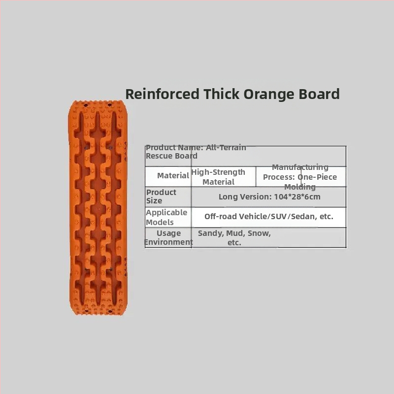 Maastikuautode päästelaud, isejuhtiva autorehvi libisemisvastane laud, vajumisvastane laud, välistingimustes kasutatav muda- ja lumepäästelaud