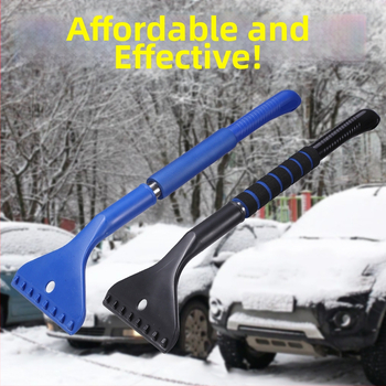 Automobilio sniego valymo kastuvas, naujas daugiafunkcis stiklo atitirpinimo ir apledėjimo kastuvas, sniego grandiklis, sniego šepetys, priedai, žiemos sniego valymo įrankis