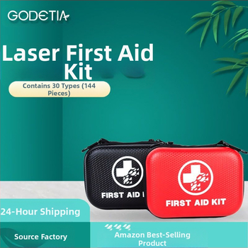 Комплект за първа помощ за кола Amazon Spot, преносим водоустойчив комплект за спешни случаи Eva, спасяване на открито