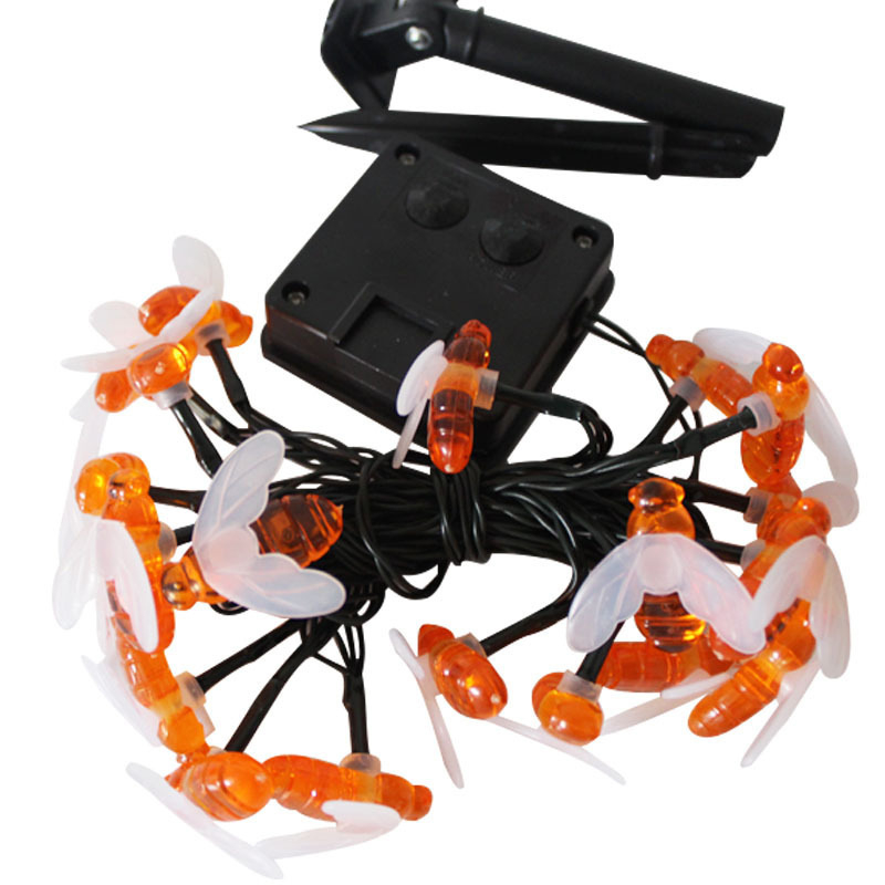 Ristpeegel uus led päikeseenergia mesilaste nöör muru sisehoovi telkimispuhkuse pidu atmosfäär väikesed tuled hulgimüük