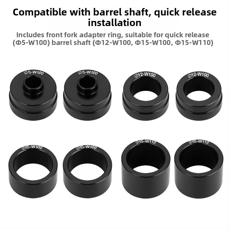 TOOPRE държач за предна вилка за велосипед, държач за покрива на автомобила, бързо освобождаващ се вал за кофа, багажник за паркиране на автомобил