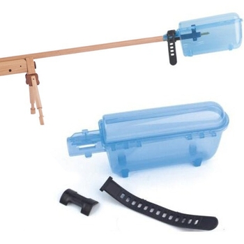 Universaalne prügipüstol prügikasti puhastamiseks, mida kasutatakse määrdunud plokilõksu jääkide lahusti-määrdeaine pihusti kogumiseks.