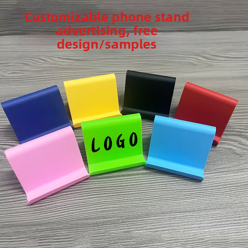 Ditui Подаръчна реклама, държач за мобилен телефон, с печатно лого, текст, мързелив, прост, преносим настолен държач за мобилен телефон на едро