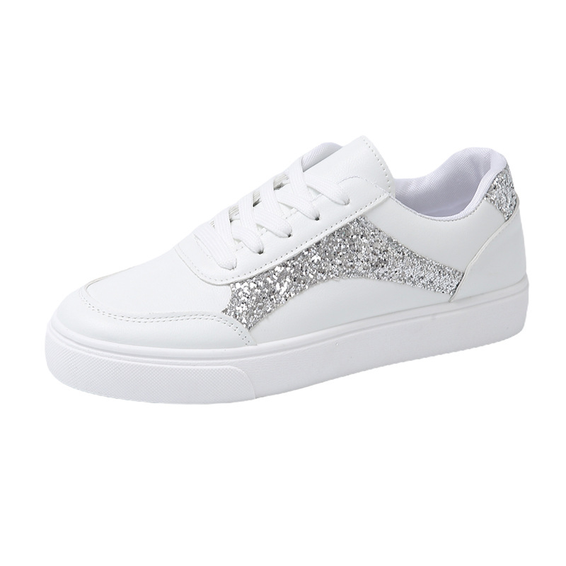 Fehér cipők nőknek nyár 2024 tavasz új Joker robbanások diák sport lapos talpú casual board cipők egy generáció haj