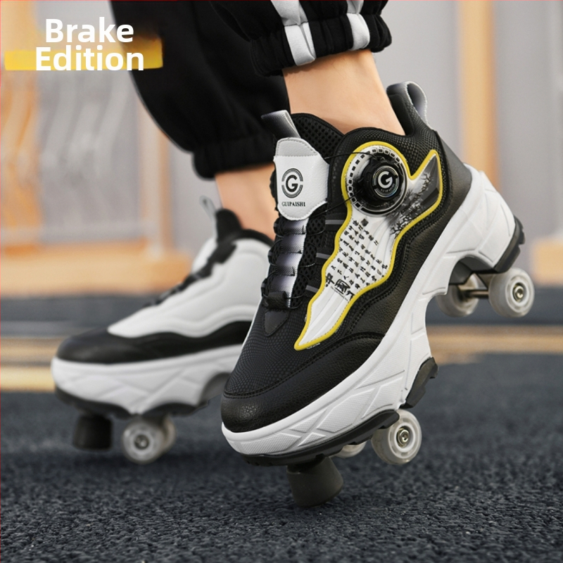 Laste Runaway kingad tüdrukute nähtamatud neljarattalised kahanevad poiste plahvatusohtlikud kõndimiskingad tüdrukute uued täiskasvanute rihmarattad algkooliõpilastele