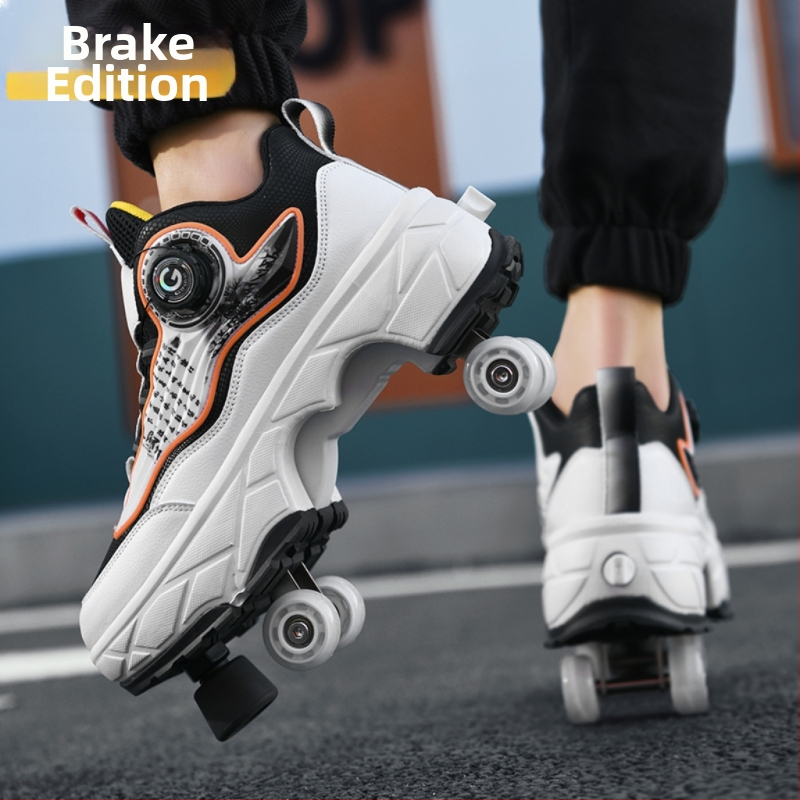 Laste Runaway kingad tüdrukute nähtamatud neljarattalised kahanevad poiste plahvatusohtlikud kõndimiskingad tüdrukute uued täiskasvanute rihmarattad algkooliõpilastele