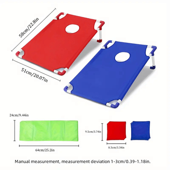 Νέο σετ επιτραπέζιου παιχνιδιού με πηδηματάκια για διασυνοριακή χρήση, παιχνίδι ρίψης μπάλας, σετ παιδικών αθλημάτων εξωτερικού χώρου, επιτραπέζιο παιχνίδι ρίψης σακούλας άμμου