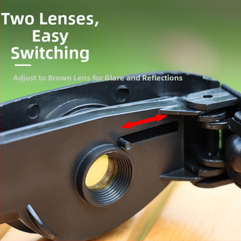 Uued kalastusteleskoobi prillid, mis on suure võimsusega kõrglahutusega hämaras nägemiseks mõeldud öise nägemisega kalastusprillid, kaasaskantavad õues kasutamiseks