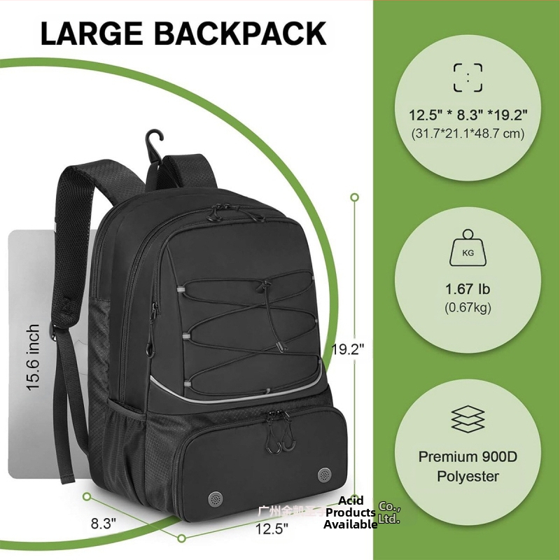 Σακίδιο πλάτης μπάσκετ μόδας Shiling Factory με τις καλύτερες πωλήσεις σε διασυνοριακό στυλ, σακίδιο πλάτης μπάσκετ για ταξίδια εξωτερικού χώρου, τσάντα μπάσκετ