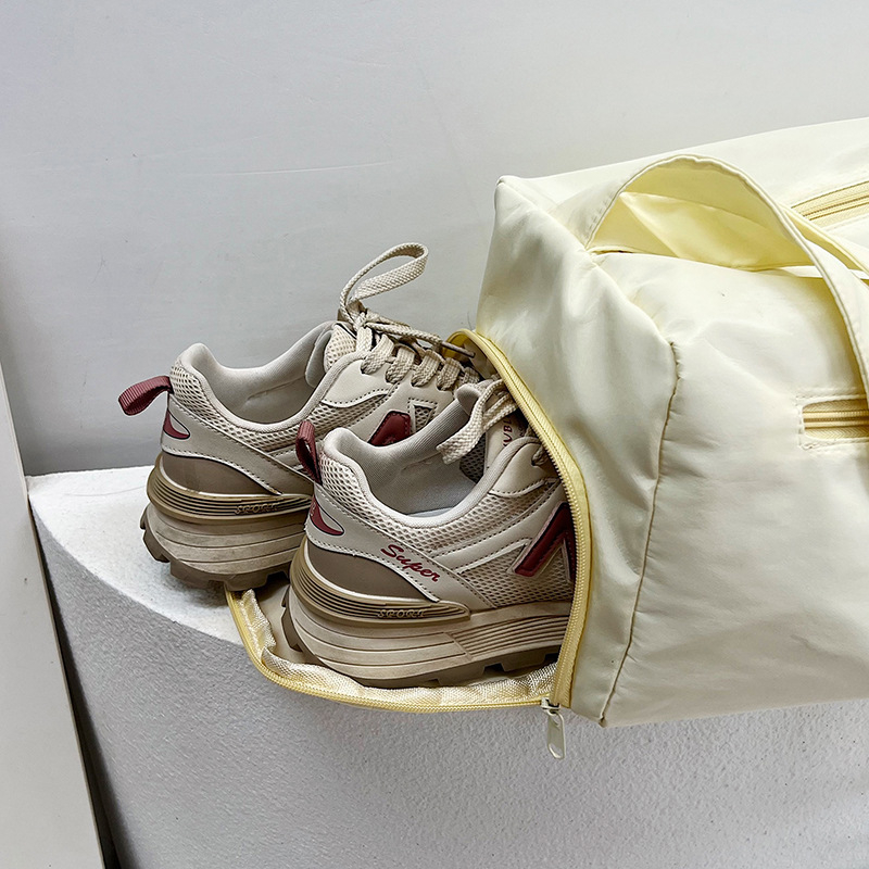 Geantă de sport yoga fitness pentru femei, rucsac crossbody pentru bărbați, capacitate mare, culoare solidă, distanță scurtă, ușoară, geantă de călătorie transfrontalieră