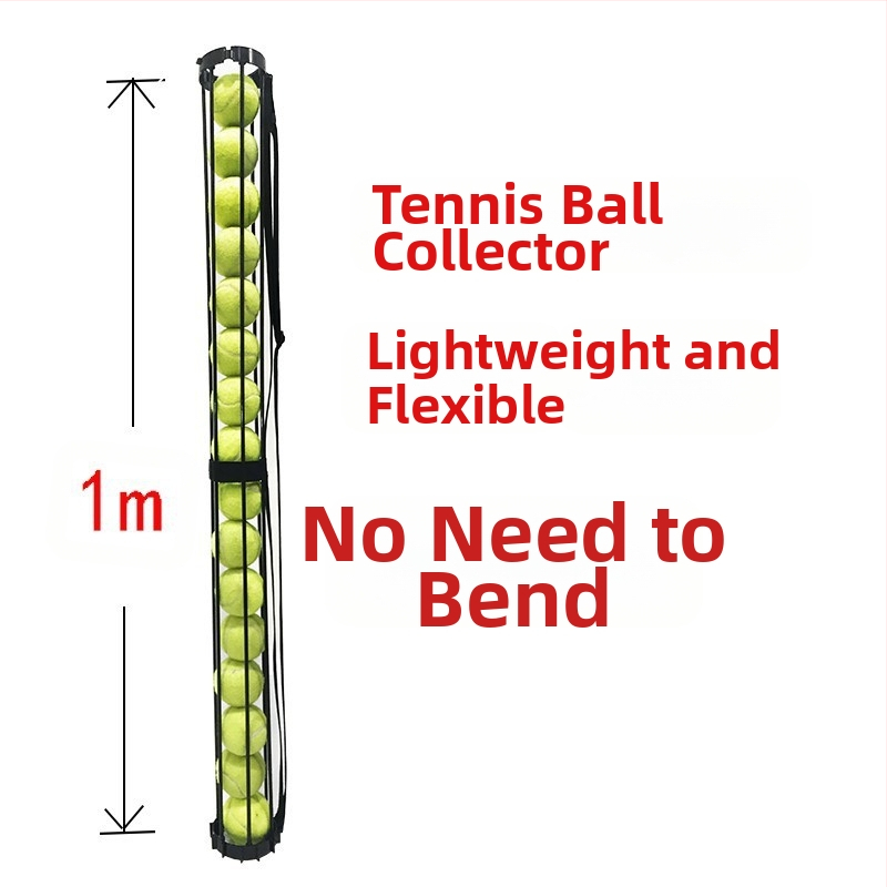 Tennisepallide korjaja trumlitüüpi automaatne pallide korjaja pallide korjaja treeningserveri raam, mida on lihtne korvi peale võtta