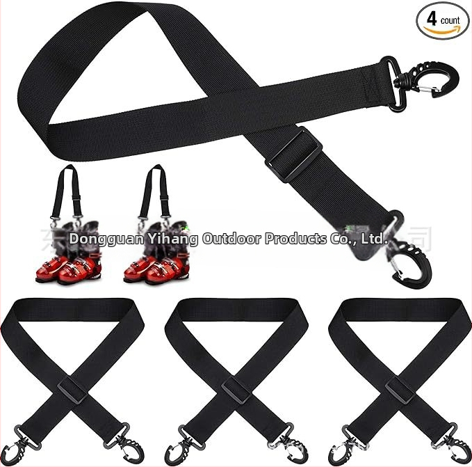 Презграничен източник Ски обувки Каишки Ски обувки Регулируеми презрамки Чанта Чанта за кънки Презрамки за рамо Аксесоари за сноуборд