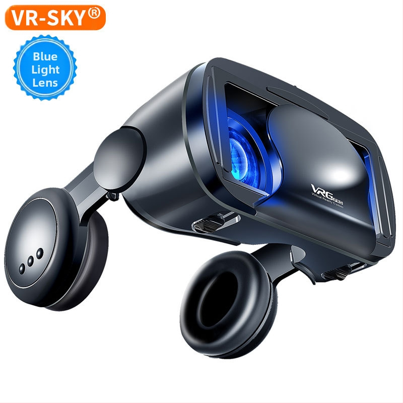Трансграничен избор на VRGPro VR очила за синя защита на очите, нови големи слушалки, мобилен телефон, каска за виртуална реалност 3D VR