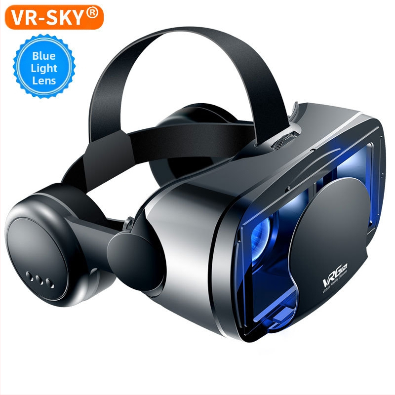 Трансграничен избор на VRGPro VR очила за синя защита на очите, нови големи слушалки, мобилен телефон, каска за виртуална реалност 3D VR