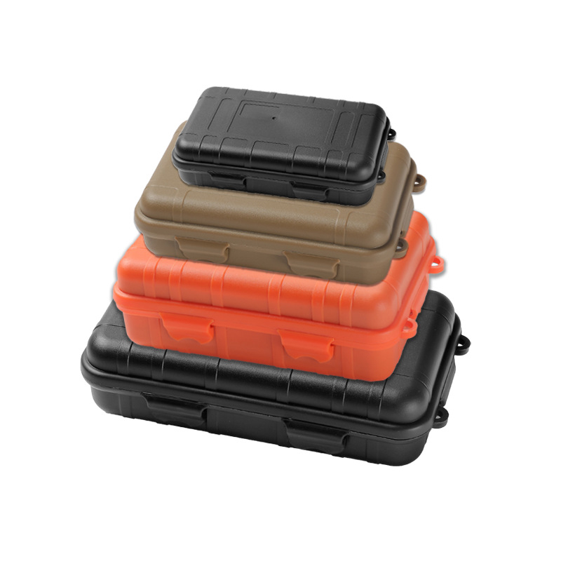 Mali EDC alat za preživljavanje na otvorenom, otporan na udarce, vodootporna kutija, zatvorena kutija, kolekcija za preživljavanje na terenu