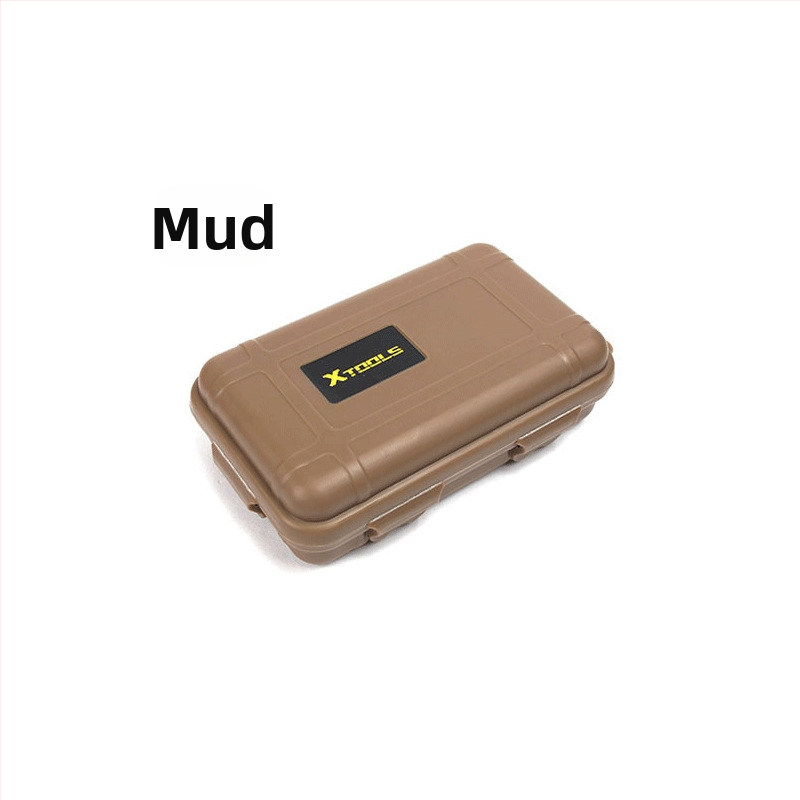 Mali EDC alat za preživljavanje na otvorenom, otporan na udarce, vodootporna kutija, zatvorena kutija, kolekcija za preživljavanje na terenu