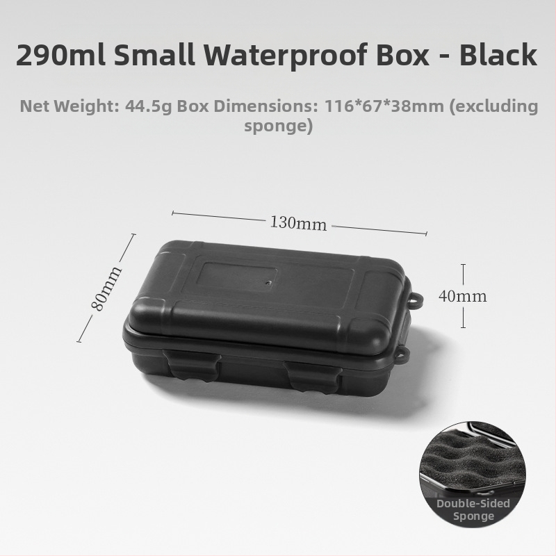 Mali EDC alat za preživljavanje na otvorenom, otporan na udarce, vodootporna kutija, zatvorena kutija, kolekcija za preživljavanje na terenu