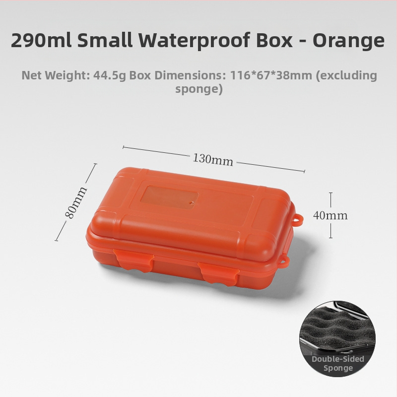 Mali EDC alat za preživljavanje na otvorenom, otporan na udarce, vodootporna kutija, zatvorena kutija, kolekcija za preživljavanje na terenu