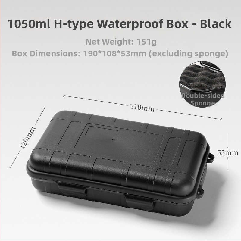 Mali EDC alat za preživljavanje na otvorenom, otporan na udarce, vodootporna kutija, zatvorena kutija, kolekcija za preživljavanje na terenu