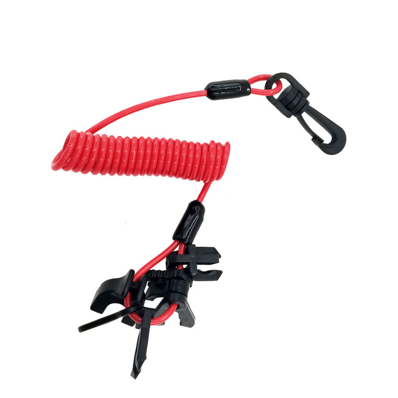 Kulcstartó lángkioltás-gátló kötél külmotor lángkioltás-kapcsoló biztonsági kötél motorcsónak vészhelyzeti biztonsági kötél jacht