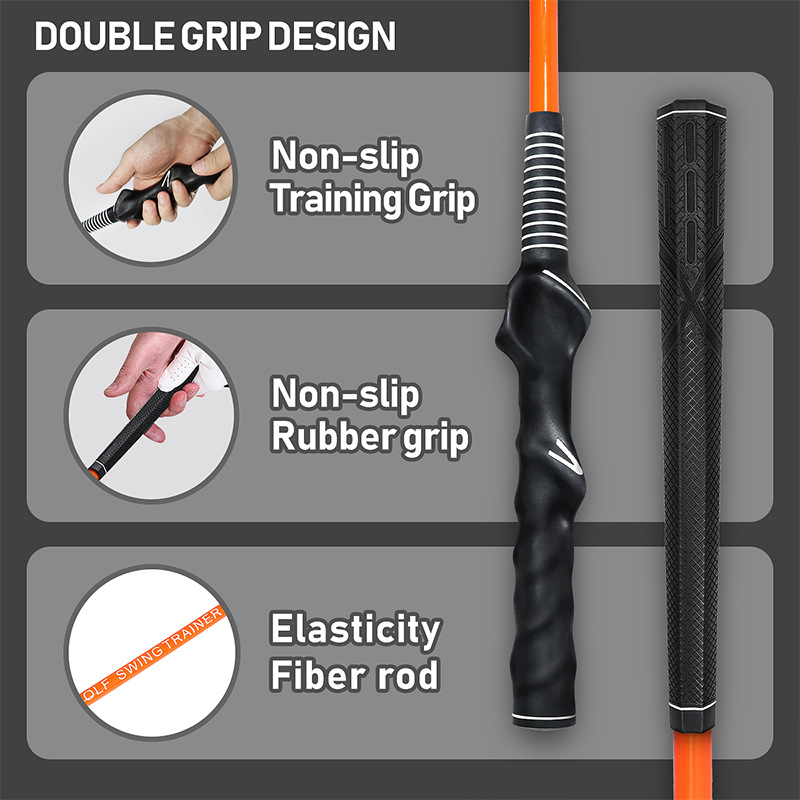 Explosions Golf Dupla hinta Bot tréner Multifunkciós hinta Bot Golf swing tréner Gyártó