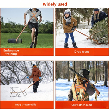 Διασυνοριακό σχοινί κυνηγιού ελαφιών εφοδιασμού με αντανακλαστικό δέσιμο ζώνης ελαφιών, σχοινί κυνηγιού εξωτερικού χώρου για ελάφια