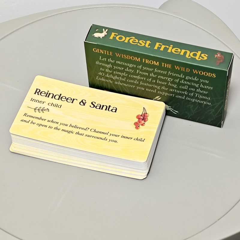 Erdei Barátok 40 pozitív ösztönző kártya 10.3*6cm Pozitív és negatív Erdei Barátok