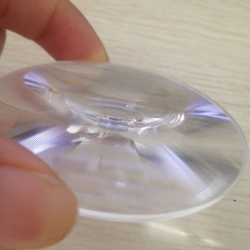 Átmérő: 200 mm Fresnel lencse, fókusztávolság: 100/200/400/2000 akril PMMA reflektorlámpa, ernyő: ly