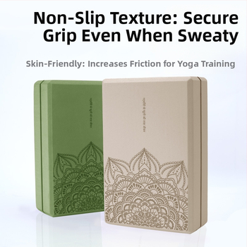 Υψηλής πυκνότητας αφρός EVA γιόγκα εκτύπωσης τούβλων για παιδιά χορού πρακτικής βοηθητικού ποδιού πρέσας γυμναστικής τούβλων spot supply