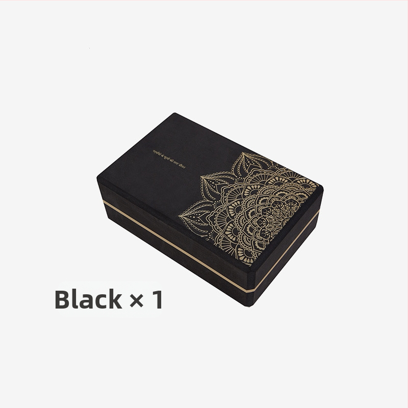 Nagy sűrűségű EVA hab jóga tégla nyomtatás gyermek táncgyakorlat kiegészítő lábtoló fitnesz tégla foltellátás