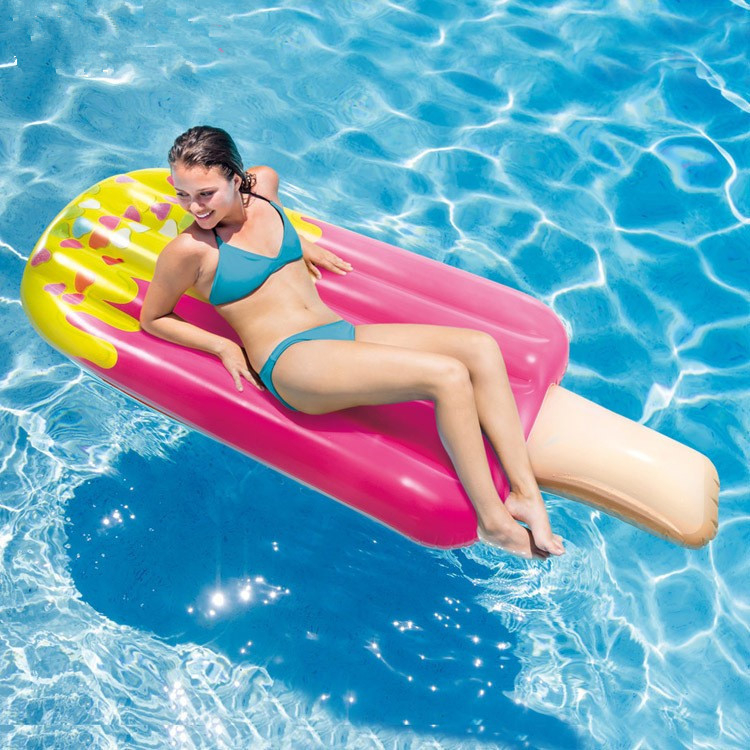 INTEX58766 ledų plūduriuojanti irklavimo pripučiama plūduriuojanti lenta suaugusiems vasaros baseinui plūduriuojanti paplūdimio pripučiama pagalvėlė