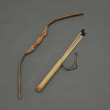 Laste mänguasjad traditsiooniline antiikne puidust vibu ja nool allikatootjad bambusest vibu ja nool väliskaubandus hulgimüük nool õues lapsevanema ja lapse jaoks