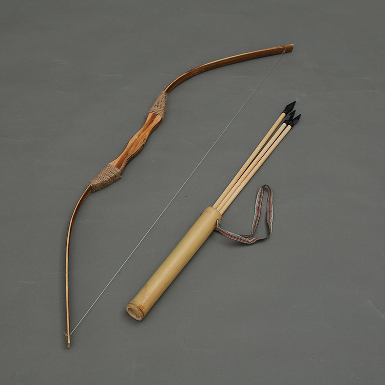 Laste mänguasjad traditsiooniline antiikne puidust vibu ja nool allikatootjad bambusest vibu ja nool väliskaubandus hulgimüük nool õues lapsevanema ja lapse jaoks