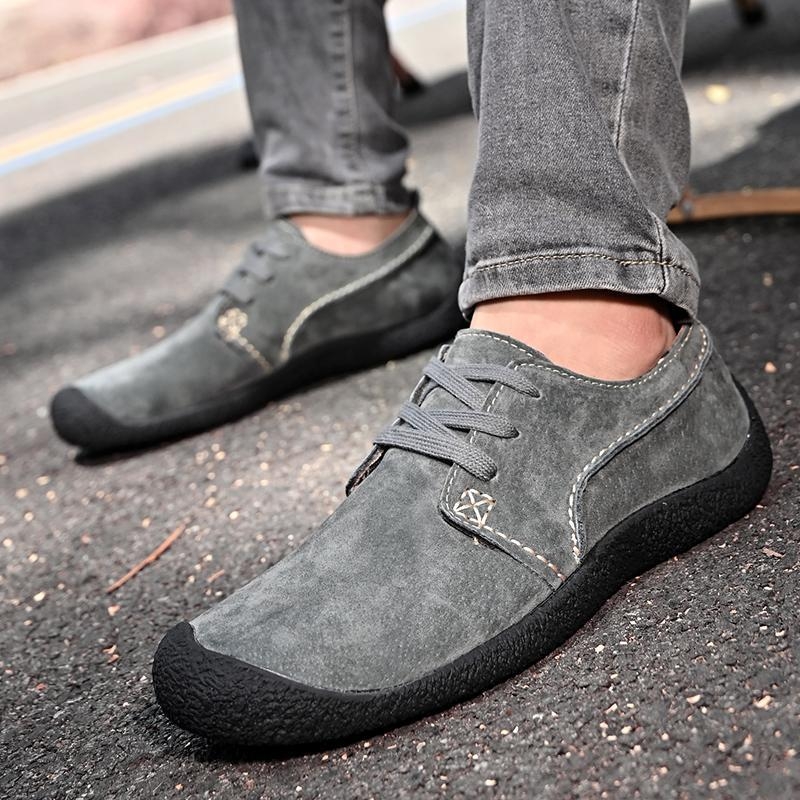 2908 valódi bőr kültéri cipő alkalmi cipő