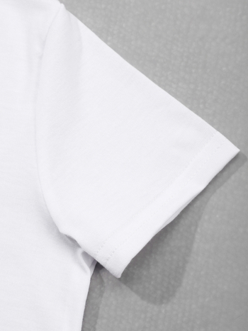 Stilingas medvilninis vaikiškas LOS ANDŽELO rašto berniukiškas kūrybingas marškinėliai