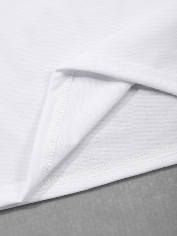 Stilingas medvilninis vaikiškas LOS ANDŽELO rašto berniukiškas kūrybingas marškinėliai