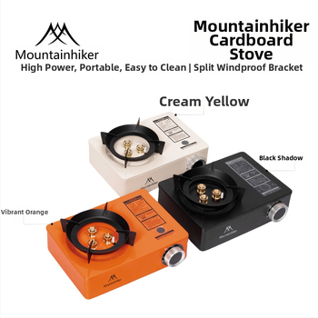 Mountain Guest Νέο Προϊόν Σόμπα με Ψητό Αέρα Εξωτερική Κάμπινγκ Πικνίκ Μπάρμπεκιου Φορητό Κουτί Αποθήκευσης Σόμπα Σόμπα Μεγάλη Ισχύς Πυρός