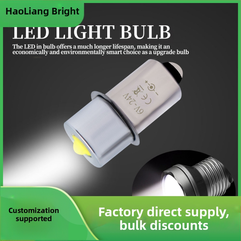 E10 T4W 3W 3V-12V 6V-24V високомощна LED крушка за фенерче, резервна крушка за предна част на мотоциклет