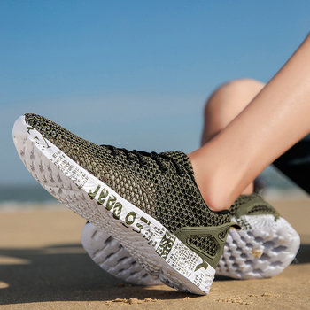 Pantofi de vară respirabili din plasă, stil coreean, subțiri, pantofi de alergare cu plasă mare, talpă goală, plus mărime, pantofi de plasă pentru bărbați