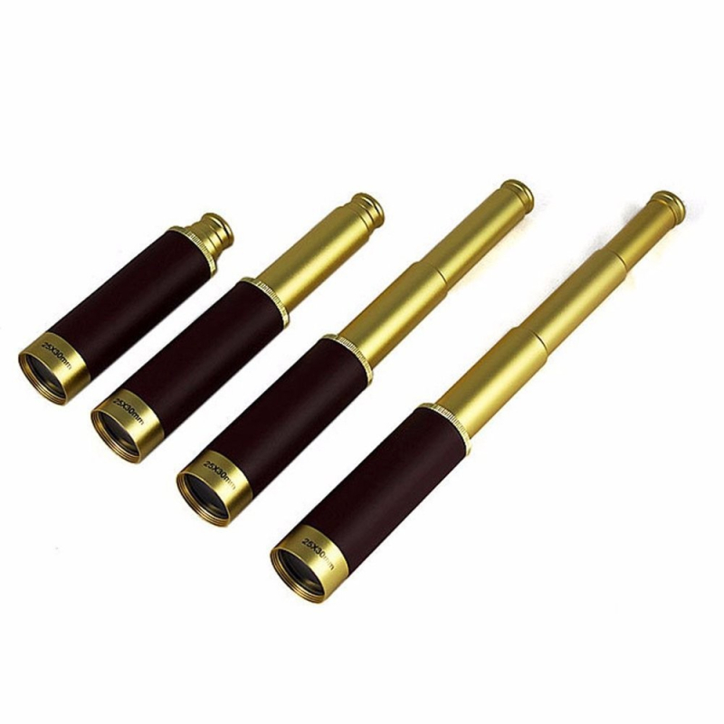 25x30-as monokuláris távcső nagy teljesítményű HD távcső zsebes kalóztükör bőrtáskával ajándékba