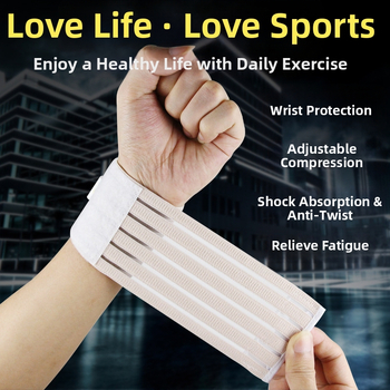 Sportlik survestatud korvpalli sulgpalli randmekaitse meeste sidemega fitness nikastusvastane suvine hingav naiste randmekaitse