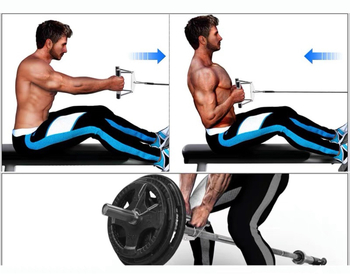 Υψηλή Χαμηλή Λαβή Μοχλού Τραβήγματος Μεγάλη Μηχανική Εξαρτήματα Εξοπλισμού Γυμναστικής Αξεσουάρ Εξοπλισμού Ενδυνάμωσης