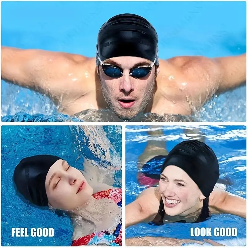 2025 m. nauja ausis apsauganti plaukimo kepuraitė. Išskirtinė, vandeniui atspari, tarpvalstybinė plaukimo kepuraitė su kodu, skirta „TikTok“ plaukimo įrangai. Karštai parduodamas naujas produktas.