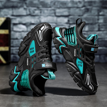 Αθλητικά Παπούτσια για Αγόρια Άνοιξη 2024 Νέα Αντιολισθητικά Παιδικά Παπούτσια Τρεξίματος, Ανθεκτικά στη Φθορά, Άνετα, Δερμάτινα, για Μεσαίου και Μεγάλου Αναστήματος, Μαθητές