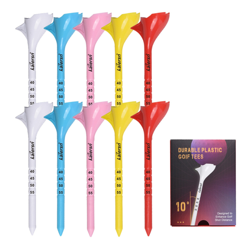 Голф тий Kaiersn, кутия, 10°, издръжлив голф тий, с кантар
