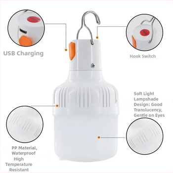 Piiriülene kaasaskantav konksuga telkimisvalgusti multifunktsionaalne astigmatismi pehme valgusega kioski remonditööriista tuli