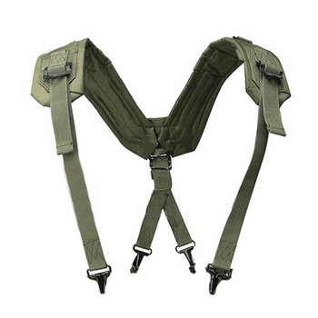 Kültéri katonai rajongó CS taktikai Y öv többcélú deréktömítés fényképezőgép fotózás teherhordó dupla vállpántos mellkasi heveder raktáron