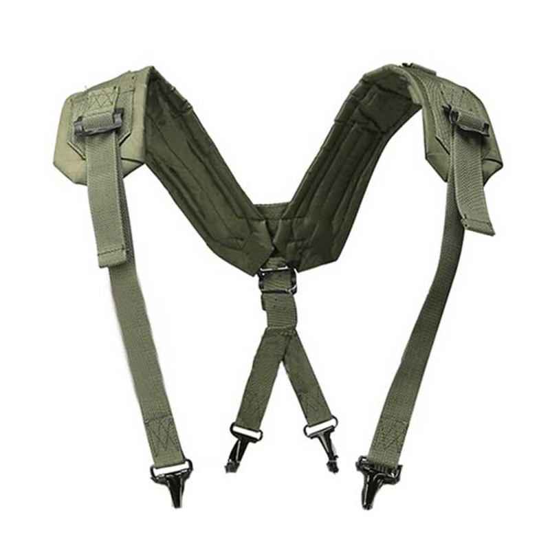 Kültéri katonai rajongó CS taktikai Y öv többcélú deréktömítés fényképezőgép fotózás teherhordó dupla vállpántos mellkasi heveder raktáron