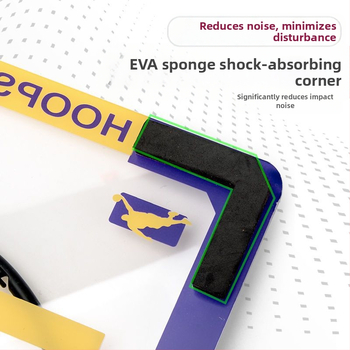 Παιδικό πλαίσιο μπάσκετ χωρίς γροθιές, κρεμαστό στον τοίχο, πτυσσόμενο, οικιακό καλάθι μπάσκετ για εσωτερικό καλάθι, παιχνίδια σκοποβολής για εξωτερικούς χώρους